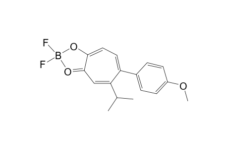4-Isopropyl-5-(4-methoxyphenyl)tropolone Difluoroborane Complex