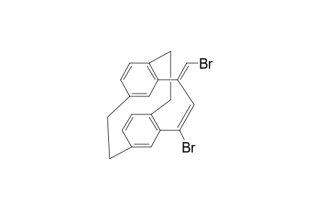 (13E,15E)-13-bromo-15-(bromomethylidene)tetracyclo[8.7.2.0(4,16).0(7,12)]nonadeca-1(17),2,4(16),7(12),8,10,13-heptaene