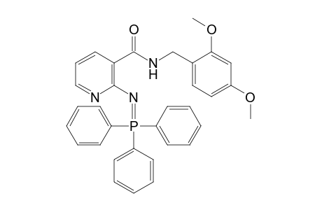 2,4-Dimethoxyphenymethyl 2-(triphenylphosphoranylideneamino)nicotinamide