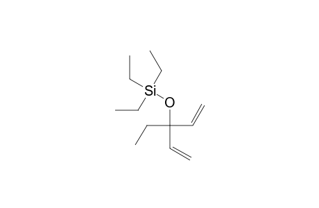 Silane, [(1-ethenyl-1-ethyl-2-propenyl)oxy]triethyl-