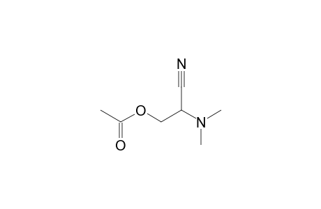 2-cyano-2-(dimethylamino)ethyl acetate