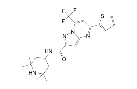 N-(2,2,6,6-tetramethyl-4-piperidinyl)-5-(2-thienyl)-7-(trifluoromethyl)pyrazolo[1,5-a]pyrimidine-2-carboxamide