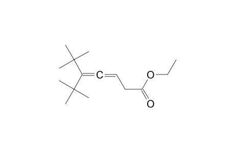 5-tert-butyl-6,6-dimethyl-hepta-3,4-dienoic acid ethyl ester
