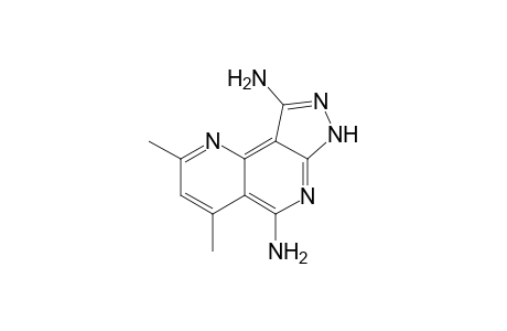 5,9-Diamino-2,4-dimethyl-7H-pyrazolo[3,4-h][1,6]naphthyridine