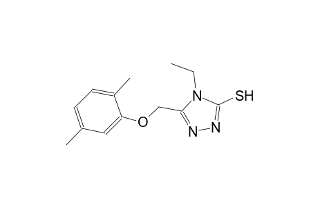 5-[(2,5-dimethylphenoxy)methyl]-4-ethyl-4H-1,2,4-triazole-3-thiol