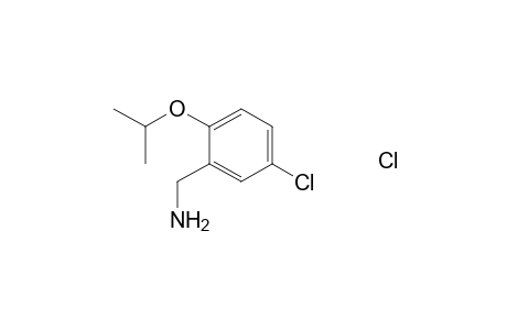 5-Chloro-2-isopropoxyphenylmethanamine hydrochloride