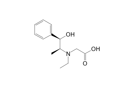 2-[ethyl-[(1R,2S)-1-hydroxy-1-phenylpropan-2-yl]amino]acetic acid