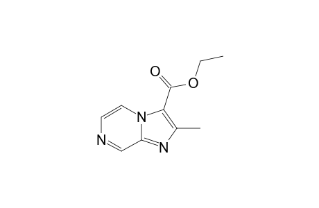 3-ETHOXYCARBONYL-2-METHYLIMIDAZO-[1,2-A]-PYRAZINE