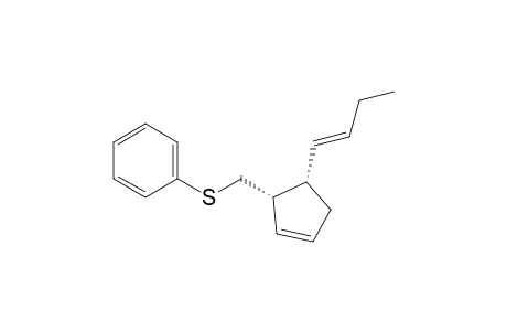 4-(cis-1-Butenyl)-3-[(phenylthio)methyl]cyclopentene