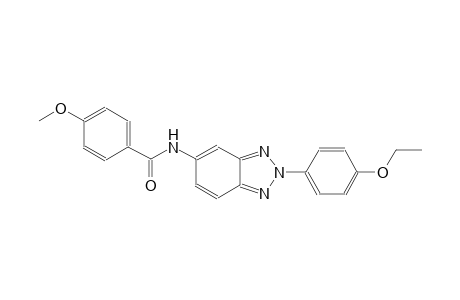 benzamide, N-[2-(4-ethoxyphenyl)-2H-1,2,3-benzotriazol-5-yl]-4-methoxy-