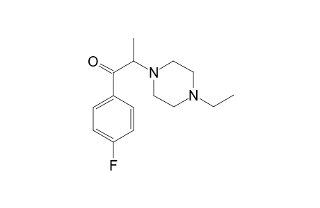 1-(4-Fluorophenyl)-2-(4-ethylpiperazin-1-yl)propan-1-one
