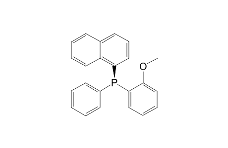 (S)-(-)-(2-Methoxyphenyl)(naphthalen-1-yl)(phenyl)phosphane