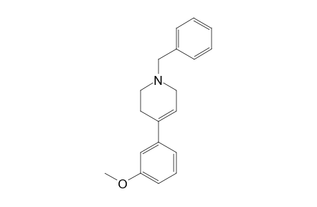 1-Benzyl-4-(3-methoxy-phenyl)-1,2,3,6-tetrahydro-pyridine