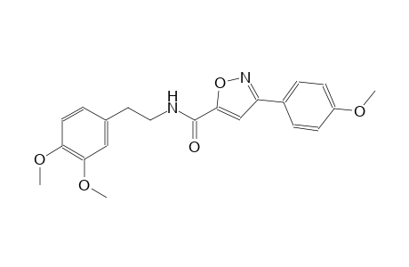 N-[2-(3,4-dimethoxyphenyl)ethyl]-3-(4-methoxyphenyl)-1,2-oxazole-5-carboxamide