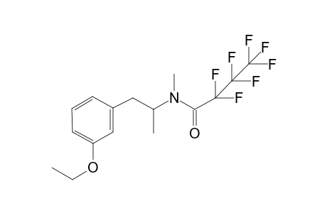N-(1-(3-ethoxyphenyl)propan-2-yl)-2,2,3,3,4,4,4-heptafluoro-N-methylbutanamide