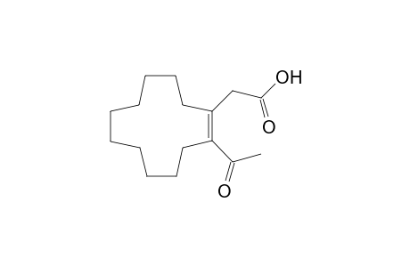 (2-Acetyl-cyclododec-1-enyl)acetic acid
