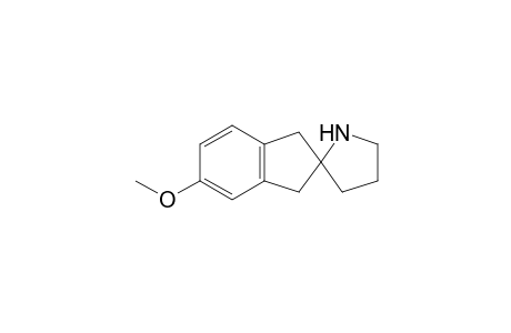 Spiro[2H-indene-2,2'-pyrrolidine], 1,3-dihydro-5-methoxy-
