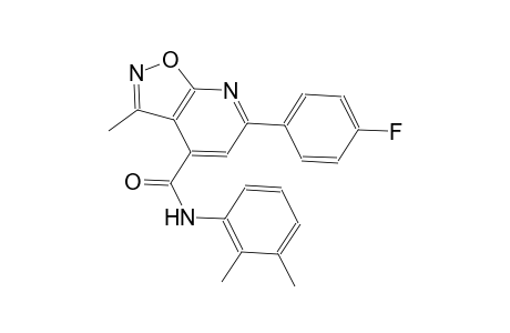 isoxazolo[5,4-b]pyridine-4-carboxamide, N-(2,3-dimethylphenyl)-6-(4-fluorophenyl)-3-methyl-