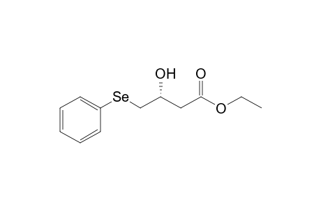 Ethyl (3R)-3-Hydroxy-4-(phenylseleno)butanoate