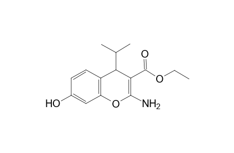 Ethyl 2-amino-7-hydroxy-4-isopropyl-4H-chromene-3-carboxylate