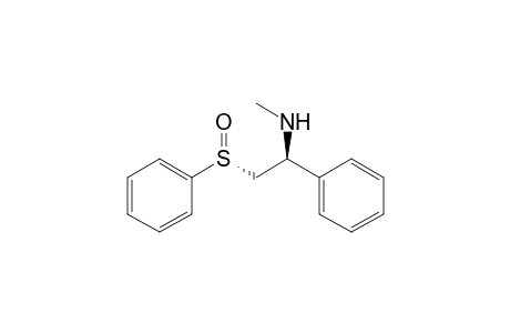 Benzenemethanamine, N-methyl-.alpha.-[(phenylsulfinyl)methyl]-, [R-(R*,S*)]-
