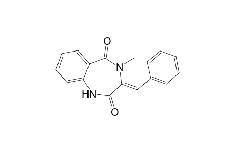 1H-1,4-Benzodiazepine-2,5-dione, 3,4-dihydro-4-methyl-3-(phenylmethylene)-