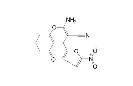 4H-1-benzopyran-3-carbonitrile, 2-amino-5,6,7,8-tetrahydro-4-(5-nitro-2-furanyl)-5-oxo-