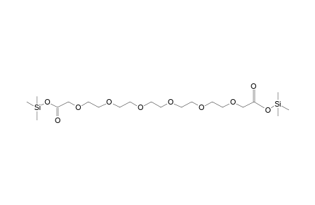 bis(Trimethylsilyl) 3,6,9,12,15,18-hexaoxaicosane-1,20-dioate