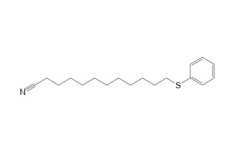 12-(Phenylthio)dodecanenitrile