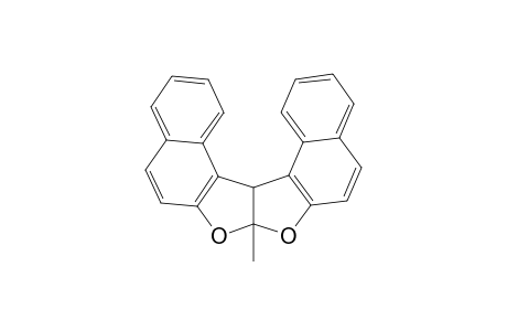 7a-Methyl-7a,14c-dihydronaphthofuro[2,1-b]naphtho[1',2' : 4,5]furo[3,2-d]furan