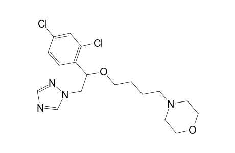 Morpholine, 4-[4-[1-(2,4-dichlorophenyl)-2-(1H-1,2,4-triazol-1-yl)ethoxy]butyl]-