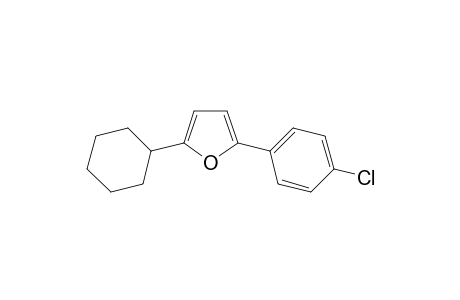 2-(4-Chlorophenyl)-5-cyclohexylfuran