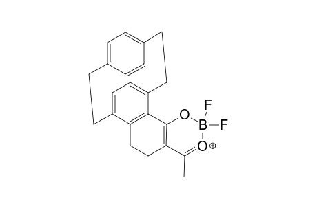 5-Ethenyl-6,7-dihydro[2.2]-(1,4)-naphthalene-paracyclophane - difluoroboranyl diketone complex