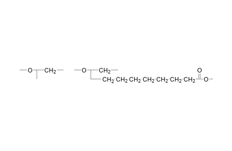 Poly[oxypropylene-co-2-(methoxycarbonyloctamethylene)-oxyethylene]