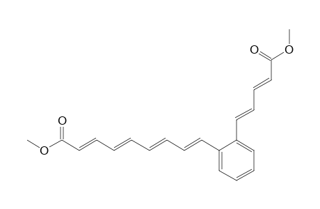 (2E,4E,6E,8E)-9-[2-[(1E,3E)-5-keto-5-methoxy-penta-1,3-dienyl]phenyl]nona-2,4,6,8-tetraenoic acid methyl ester
