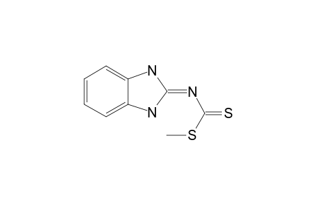 (1,3-DIHYDROBENZIMIDAZOL-2-YLIDENE)-DITHIOCARBAMIC-ACID-METHYLESTER