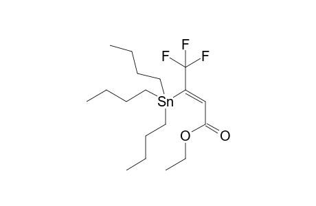 (Z)-Ethyl 4,4,4-trifluoro-3-tributylstannyl-but-2-enoate