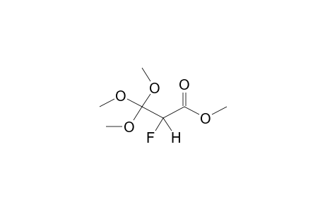 METHYL 2-FLUORO-3,3,3-TRIMETHOXYPROPANOATE