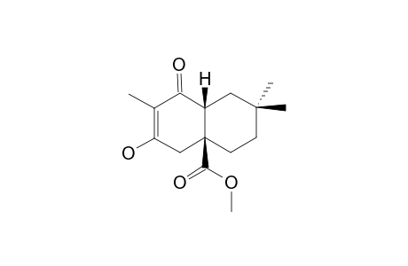 3-HYDROXY-4A-METHOXYCARBONYL-2,7,7-TRIMETHYL-1-OXO-CIS-DECALIN-2-ENE