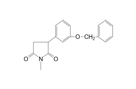 2-[m-(benzyloxy)phenyl]-N-methylsuccinimide