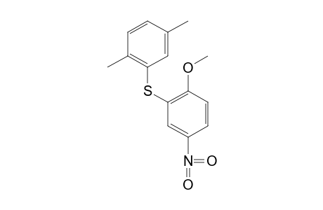 4-NITRO-2-(2,5-XYLYLTHIO)ANISOLE