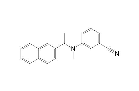 3-{N-Methyl-N-[1'-(naphthalen-2"-yl)ethyl]amino}-benzonitrile