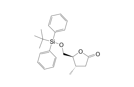 (4S,5S)-5-[[tert-butyl(diphenyl)silyl]oxymethyl]-4-methyl-2-oxolanone