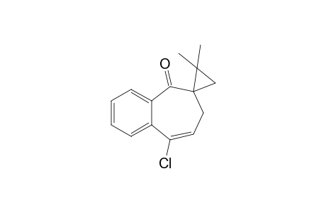 9-Chloro-2',2'-dimethylspiro[benzo[7]annulene-6,1'-cyclopropan]-5(7H)-one