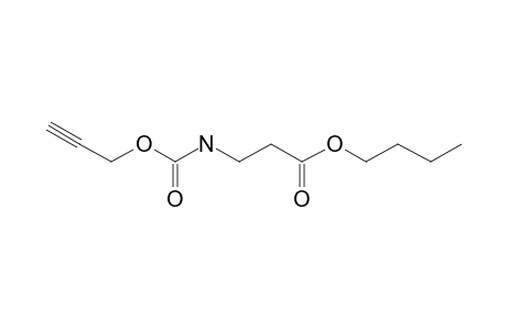 .beta.-Alanine, N-propargyloxycarbonyl-, butyl ester