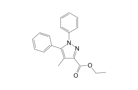 Ethyl 1,5-diphenyl-4-methyl-1H-pyrazole-3-carboxylate
