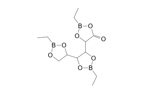 D-GLUCONIC ACID, 1,2:3,4:5,6-TRI-O-ETHYLBORANDIYL-