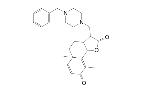 3-[(4-benzylpiperazin-1-yl)methyl]-5a,9-dimethyl-3a,4,5,9b-tetrahydro-3H-benzo[g]benzofuran-2,8-dione