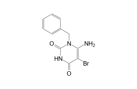 2,4(1H,3H)-pyrimidinedione, 6-amino-5-bromo-1-(phenylmethyl)-