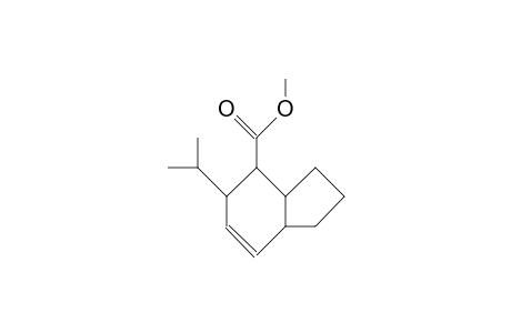 Methyl 5b-(2-propyl)-2,3,3aa, 4,5,7aa-hexahydro-indene-4a-carboxylate